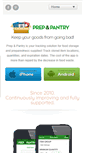 Mobile Screenshot of prepandpantry.com